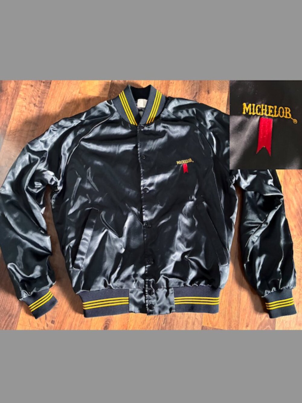 Vintage Michelob Satin Jacket